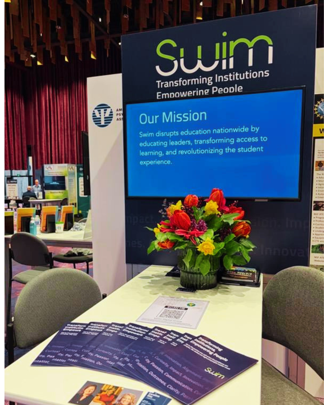 Swim Digital Group attending the Michigan Community College Association Summer Conference, connecting with community college presidents, trustees, and higher education leaders from across Michigan.